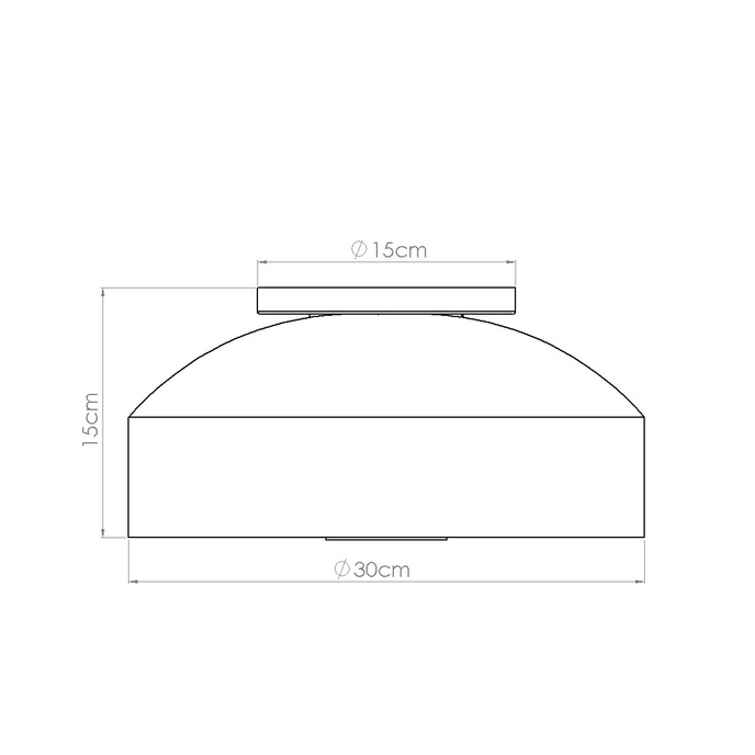 Plafondlamp OMIQ beige