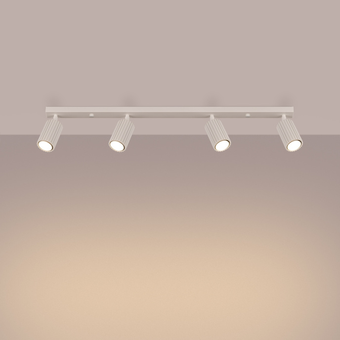 Plafondlamp KARBON 4L beige