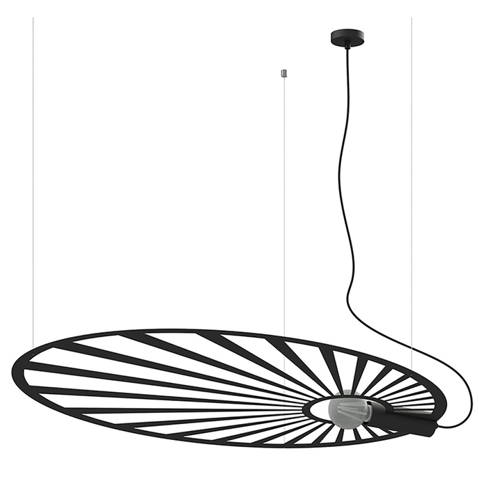 Hanglamp LEHDET zwart