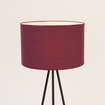 Vloerlamp NEVIA bordeaux