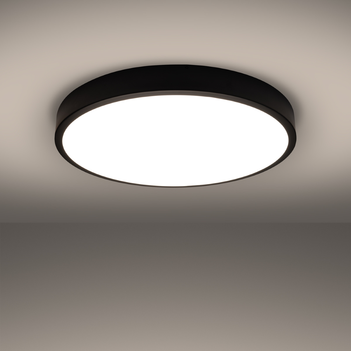 Plafondlamp ONYX 60 zwart LED 3000K