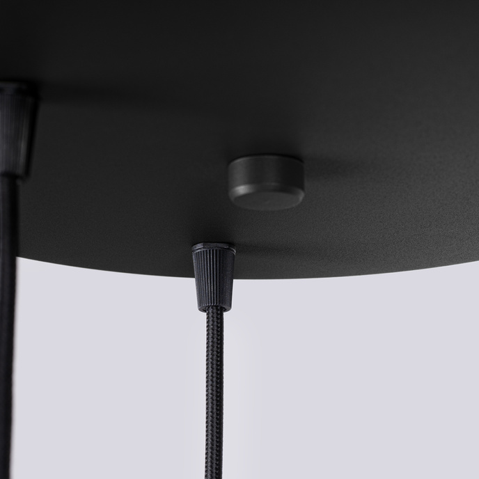 Hanglamp HALO 3P zwart