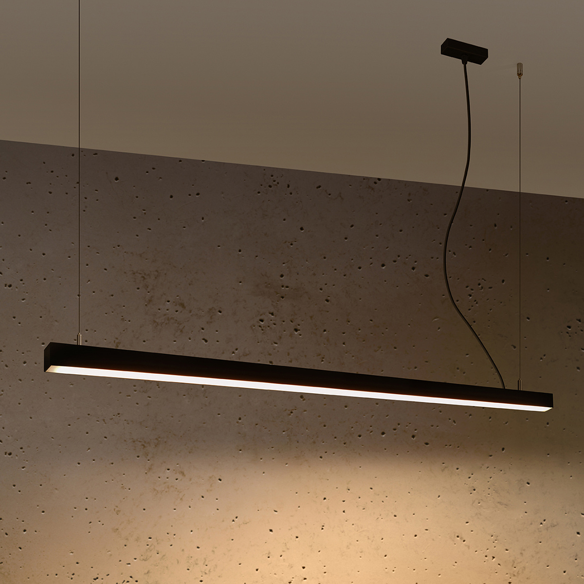 Hanglamp PINNE 150 zwart