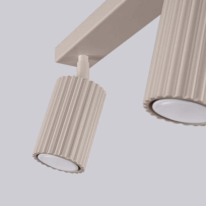 Plafondlamp KARBON 3L taupe