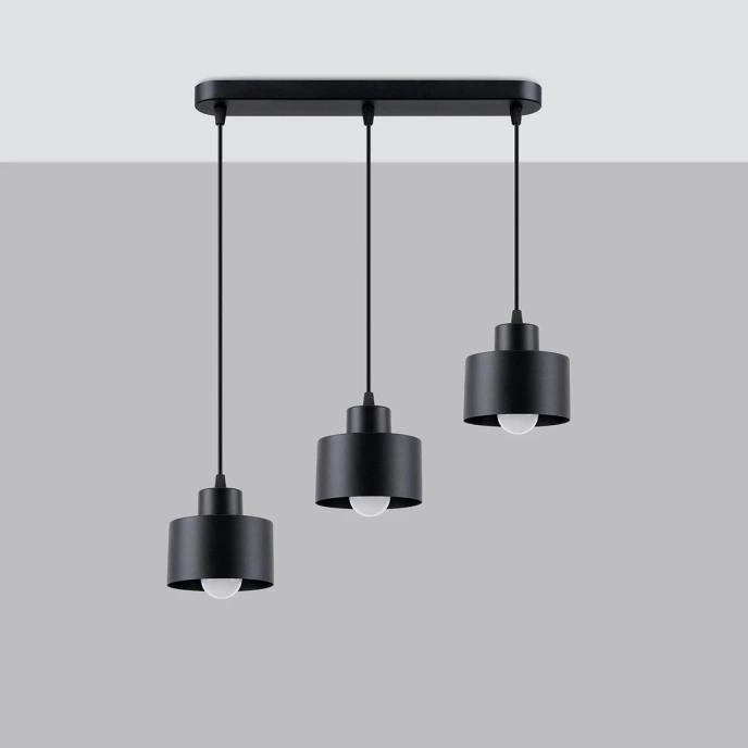 Hanglamp SAVAR 3 zwart