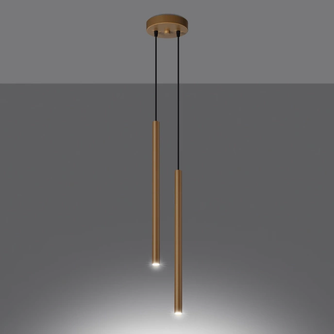 Hanglamp PASTELO 2 goud