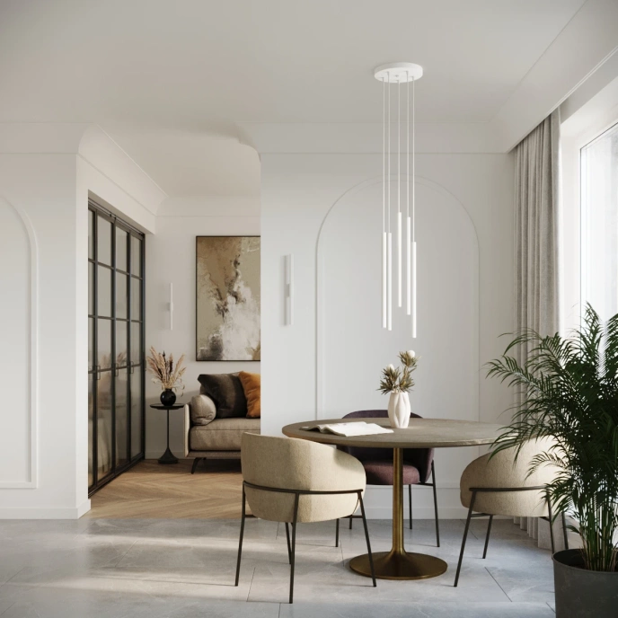 Hanglamp PASTELO 2 wit