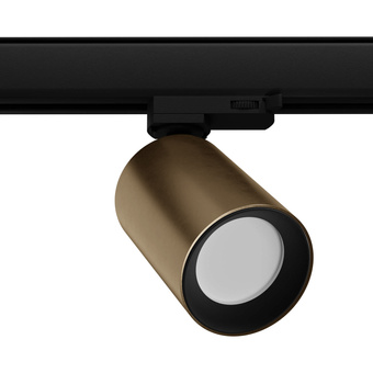 TIVA geborsteld messing GU10 3000K 7W 540lm