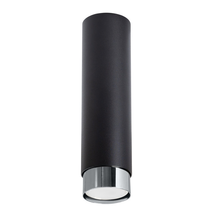 Plafondlamp NERO 22,5 zwart/chroom