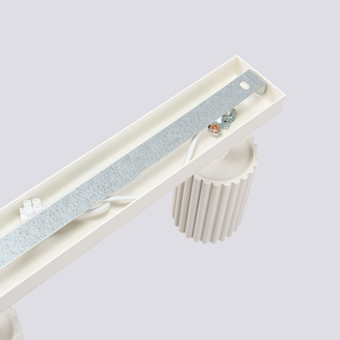 Plafondlamp KARBON 3L beige