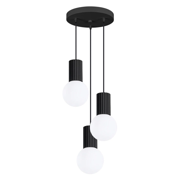Hanglamp HALO 3P zwart
