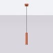 Hanglamp LAGOS 1 rood oker