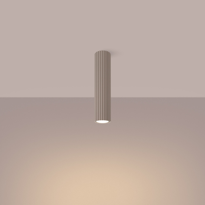 Plafondlamp KARBON 30 taupe