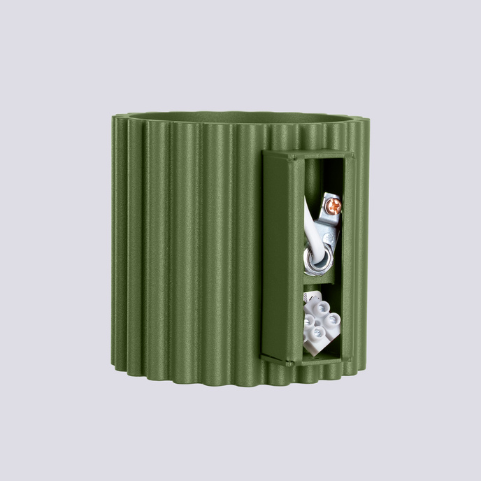 Wandlamp AURA olijfgroen G9