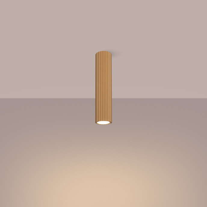 Plafondlamp KARBON 30 goud