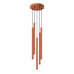 Hanglamp PASTELO 5P rood oker