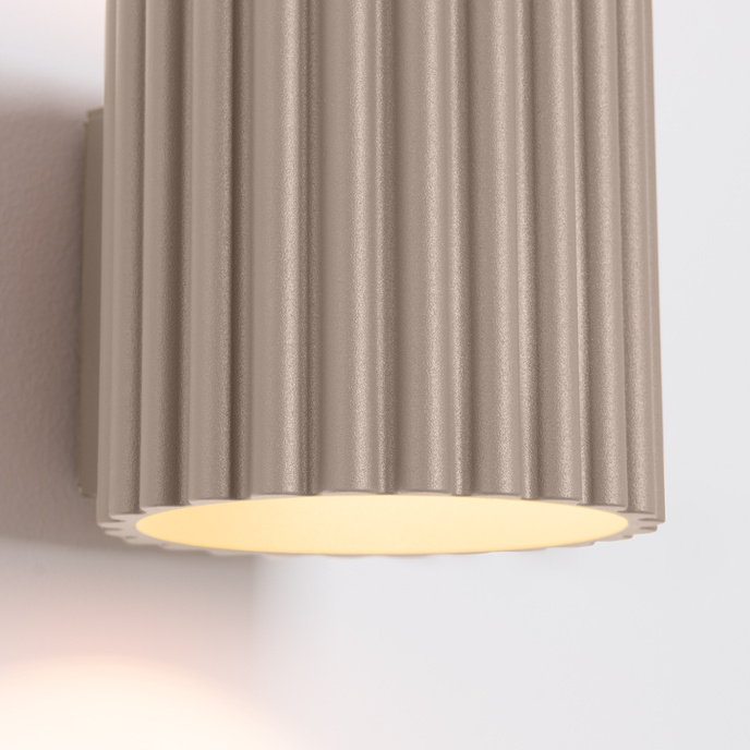 Wandlamp AURA taupe G9