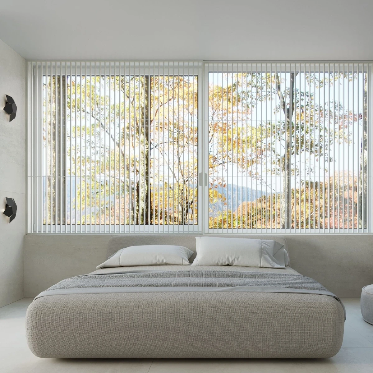 Wandlamp PENTA zwart