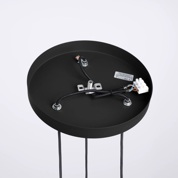 Hanglamp HALO 3P zwart