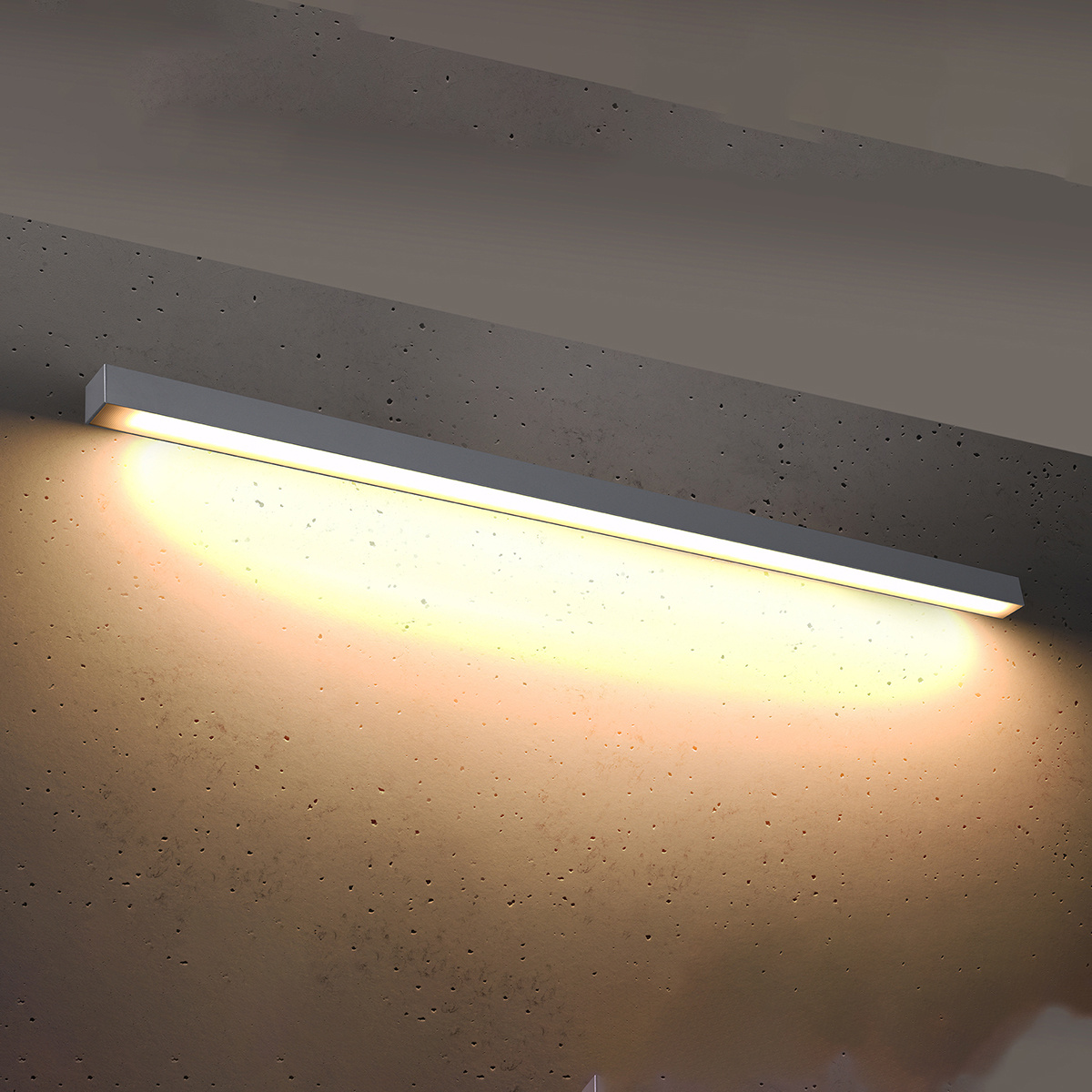Wandlamp PINNE 150 grijs