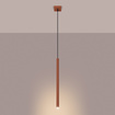 Hanglamp PASTELO 1 rood oker
