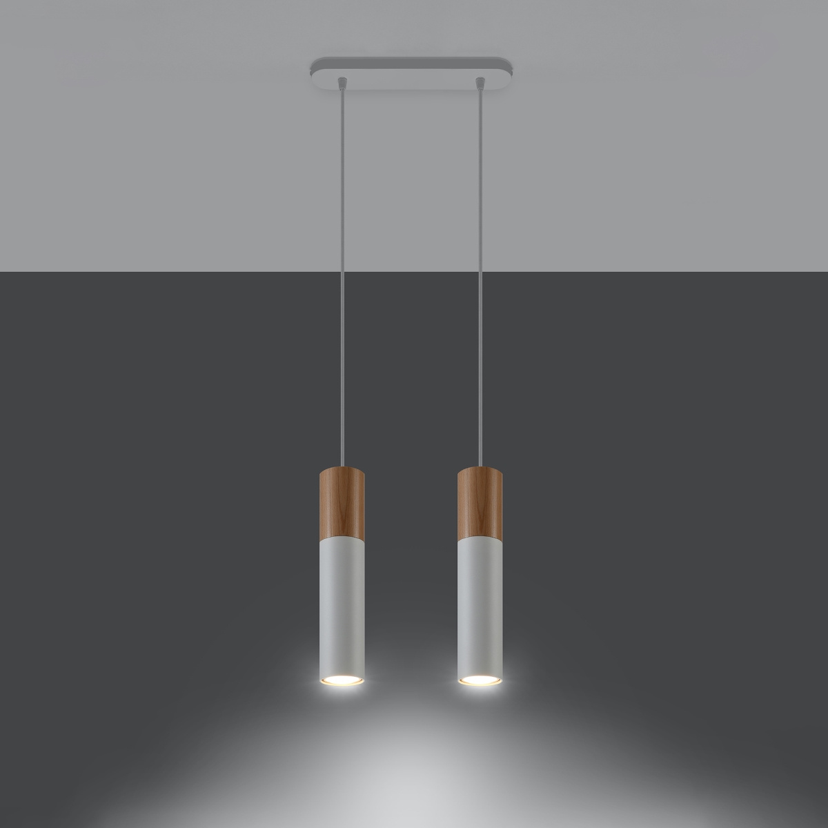 Hanglamp PABLO 2 wit