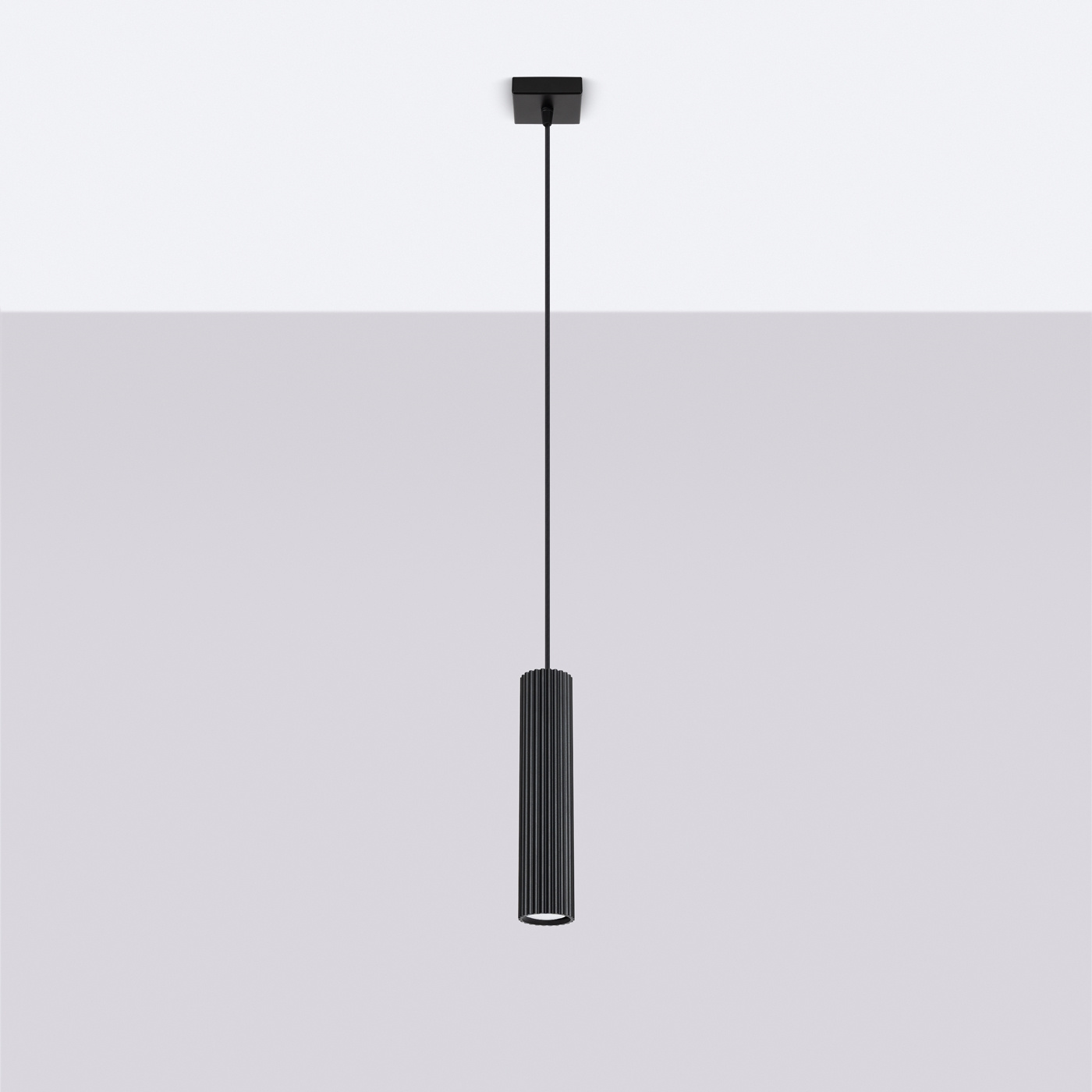 Hanglamp KARBON 1 zwart