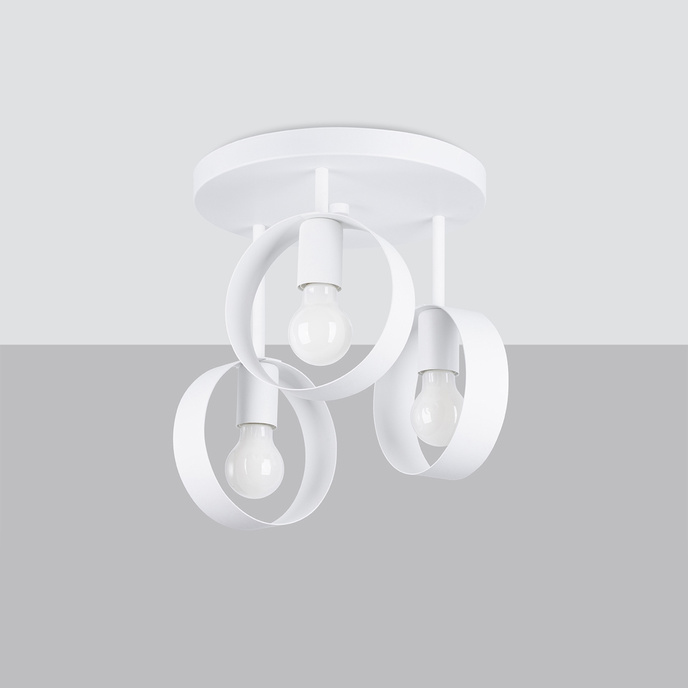 Plafondlamp TITRAN 3 wit