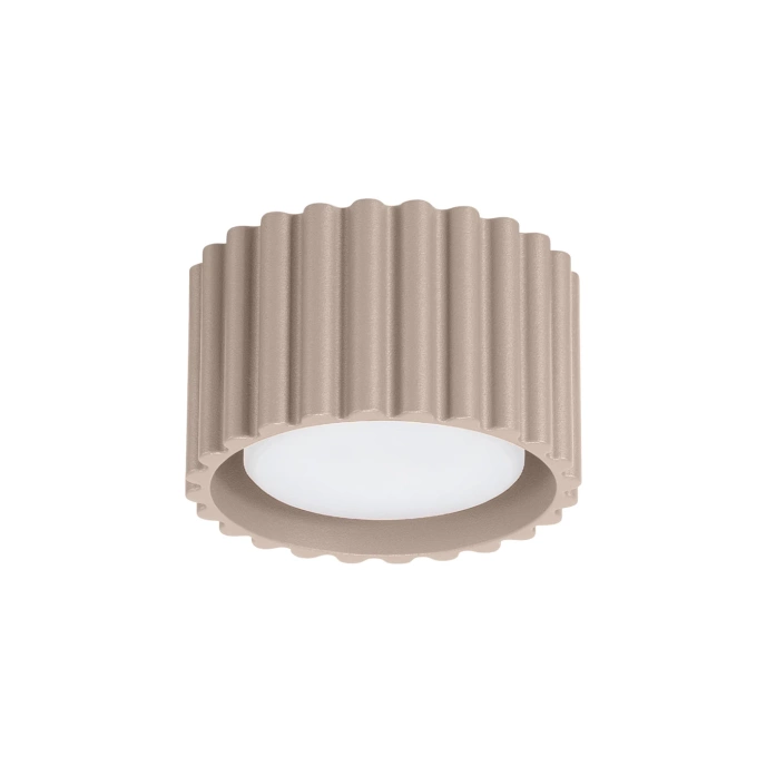Plafondlamp AURA 1 taupe Gx53