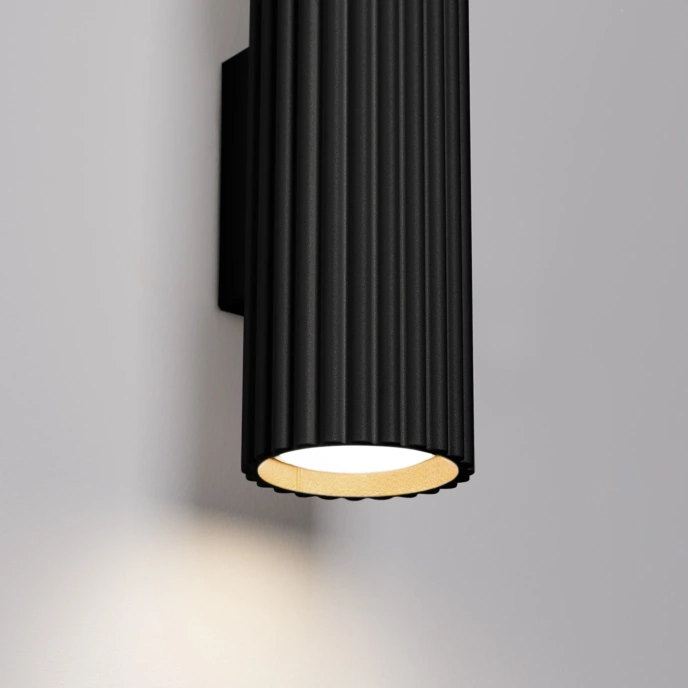 Wandlamp KARBON 30 zwart