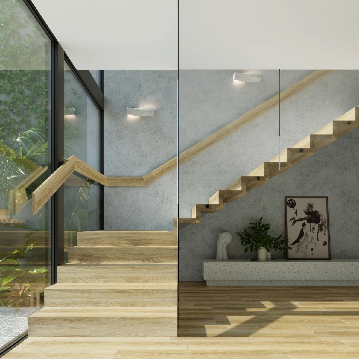 Wandlamp SIGMA beton