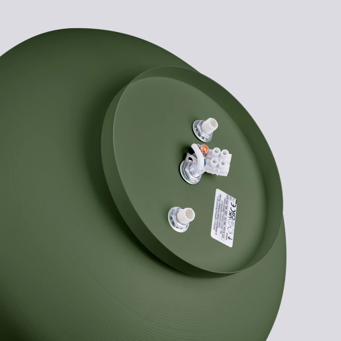 Plafondlamp OMIQ olijfgroen