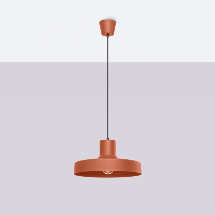 Hanglamp BILO rood oker
