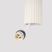 Hanglamp KARBON 1 beige