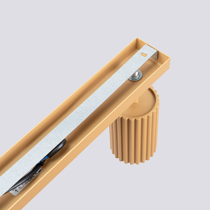 Plafondlamp KARBON 3L goud