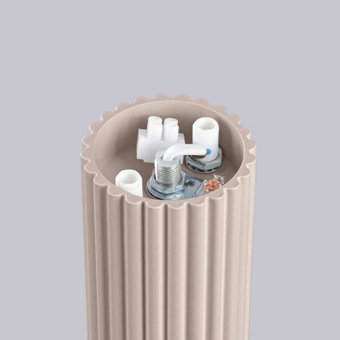 Plafondlamp HALO taupe IP44