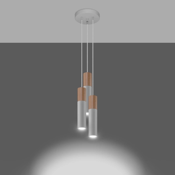 Hanglamp PABLO 3P wit