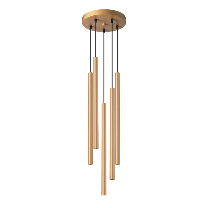 Hanglamp PASTELO 5P goud