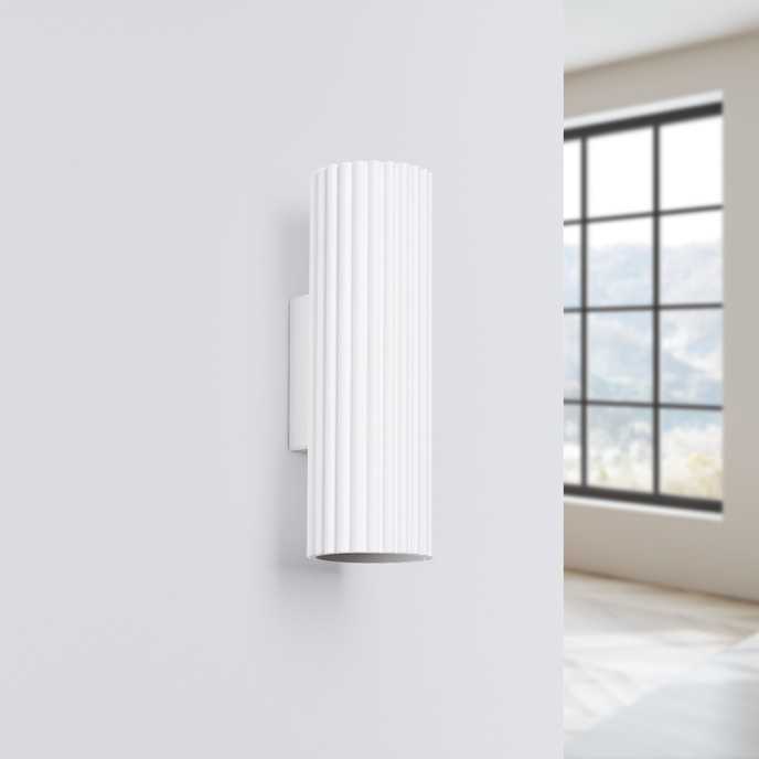 Wandlamp KARBON 20 wit