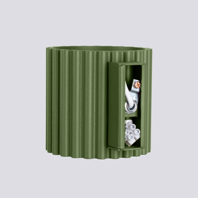 Wandlamp AURA olijfgroen G9