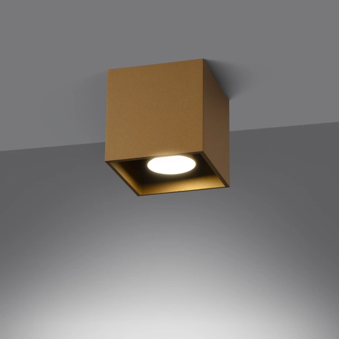 Plafondlamp QUAD 1 goud