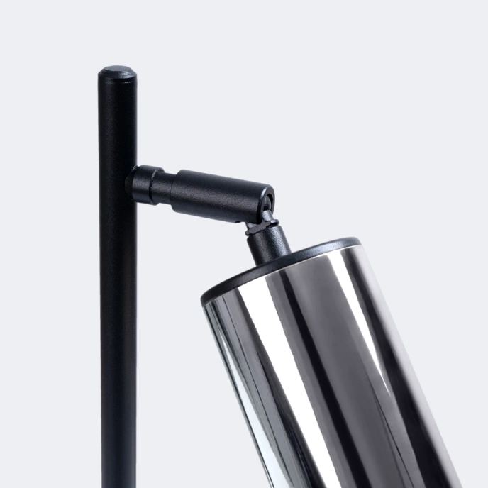 Tafellamp WINX zwart/chroom