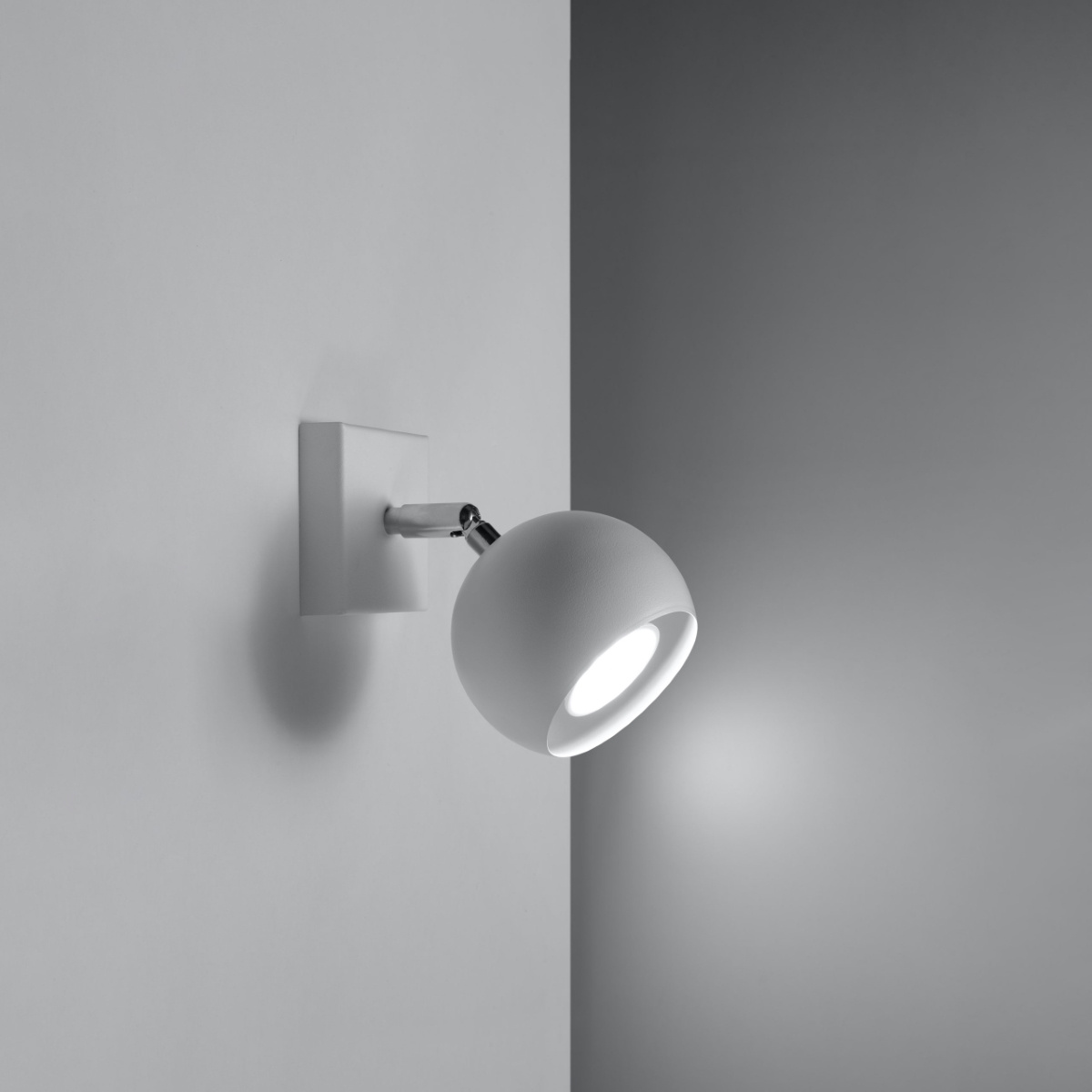 Wandlamp OCULARE wit