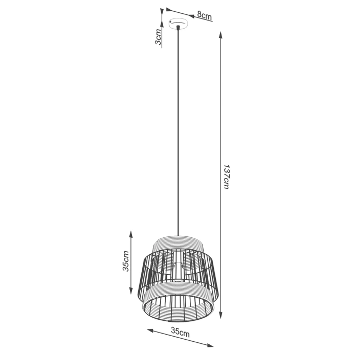 Hanglamp BRILO