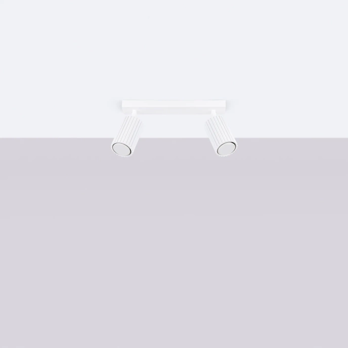 Plafondlamp KARBON 2 wit