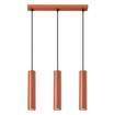 Hanglamp LAGOS 3L rood oker