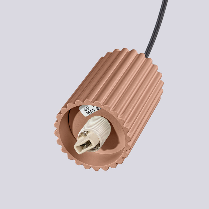 Hanglamp HALO 1 mokka