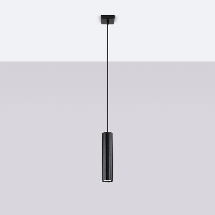 Hanglamp KARBON 1 zwart