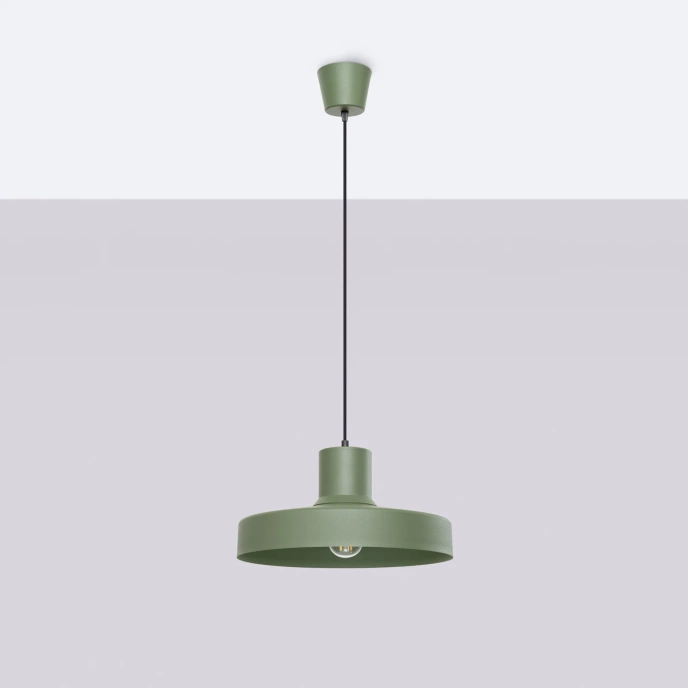 Hanglamp BILO olijfgroen