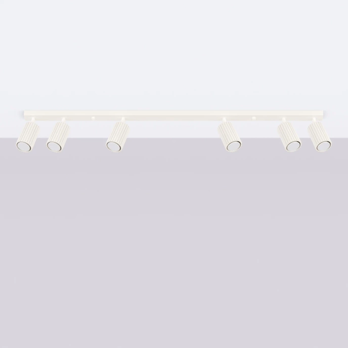 Plafondlamp KARBON 6L beige